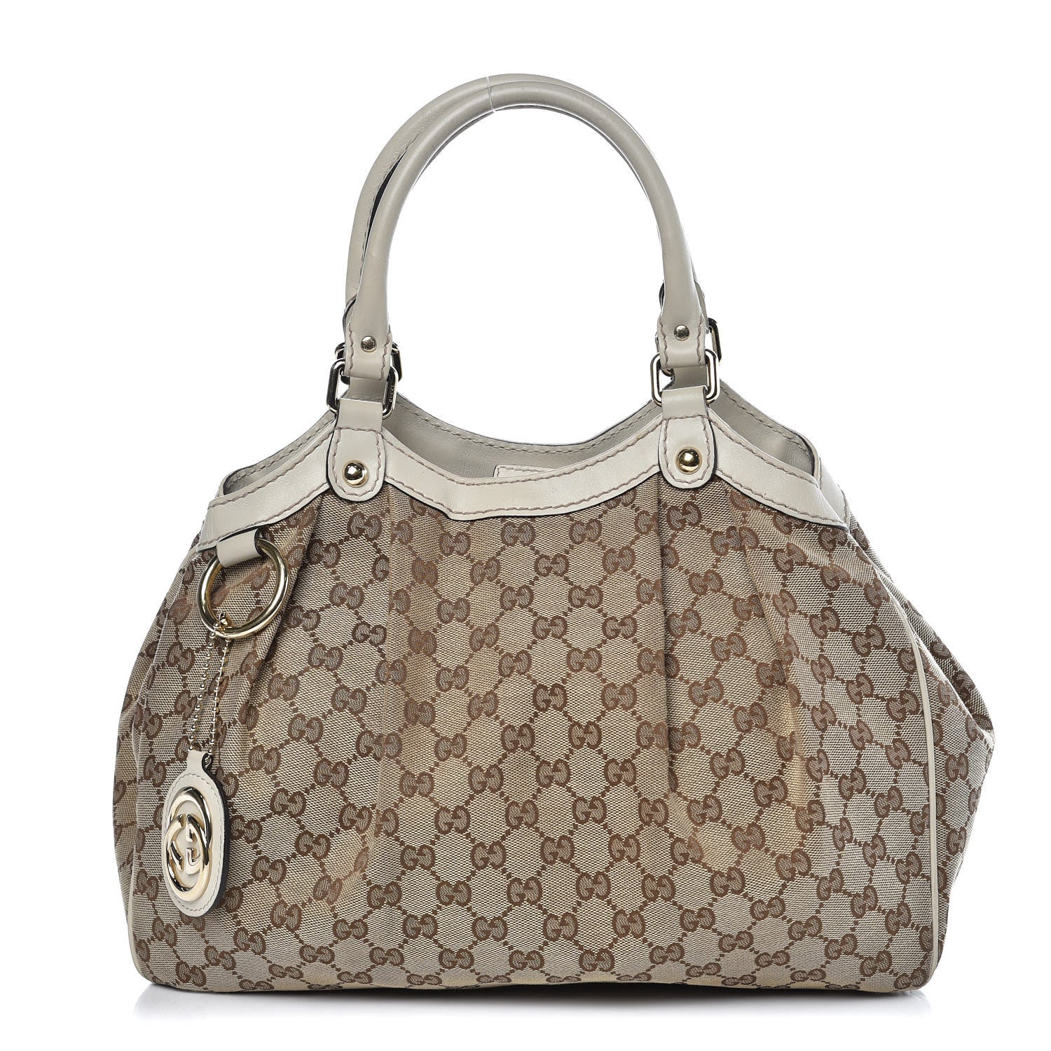 Gucci Monogram Medium Sukey Tote Off White 1 of 7