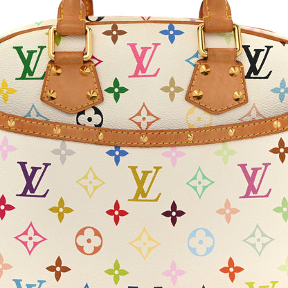 Louis Vuitton Monogram Multicolor Trouville White 7 of 9