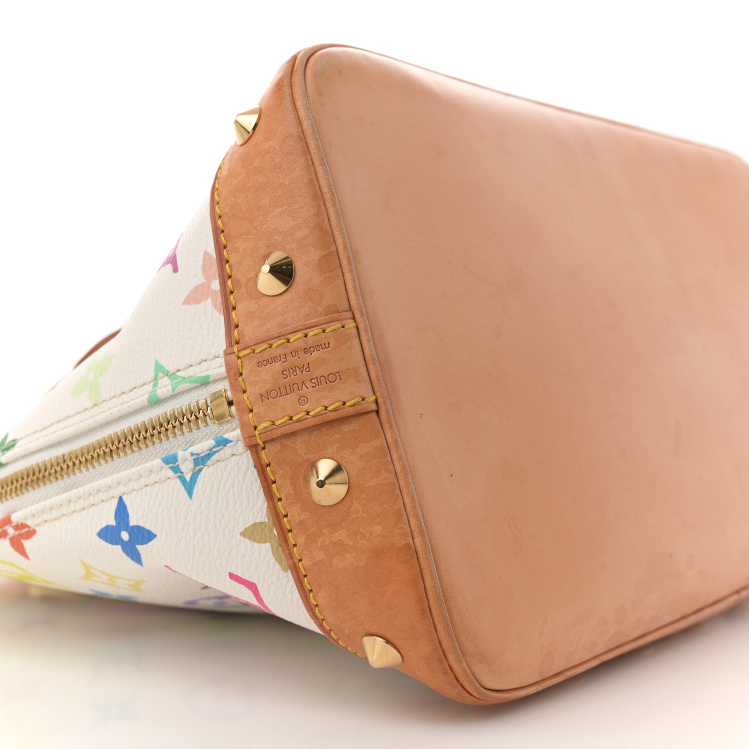 Louis Vuitton Monogram Multicolor Alma White 8 of 12