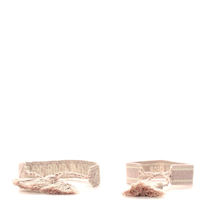 Christian Dior Woven Cotton J'Adior Friendship Bracelet Pink 3 of 3