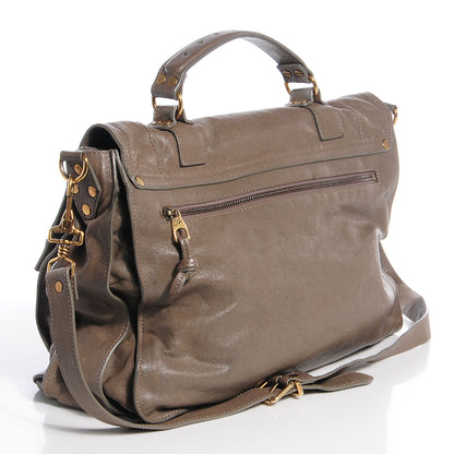 Proenza Schouler Lambskin PS1 Large Satchel Smoke 6 of 13