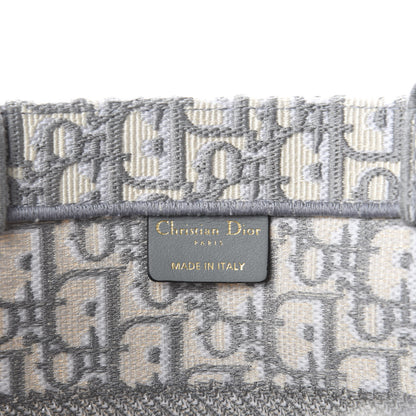 Christian Dior Oblique Medium Book Tote Grey 9 of 11