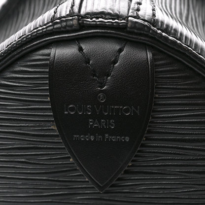 Louis Vuitton Epi Speedy 25 Black 8 of 13