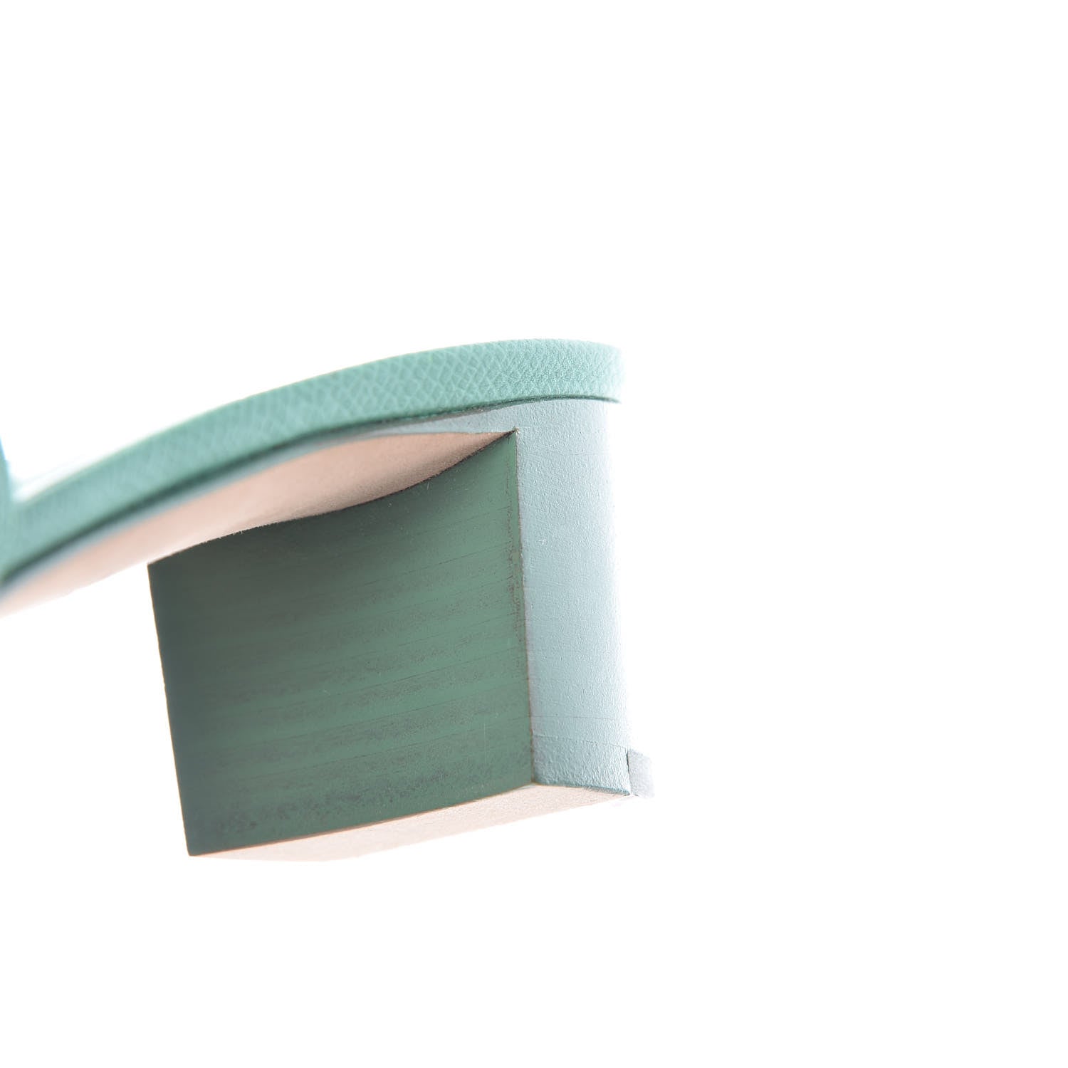 Hermes Epsom Oasis Sandals 38 Malachite 8 of 11