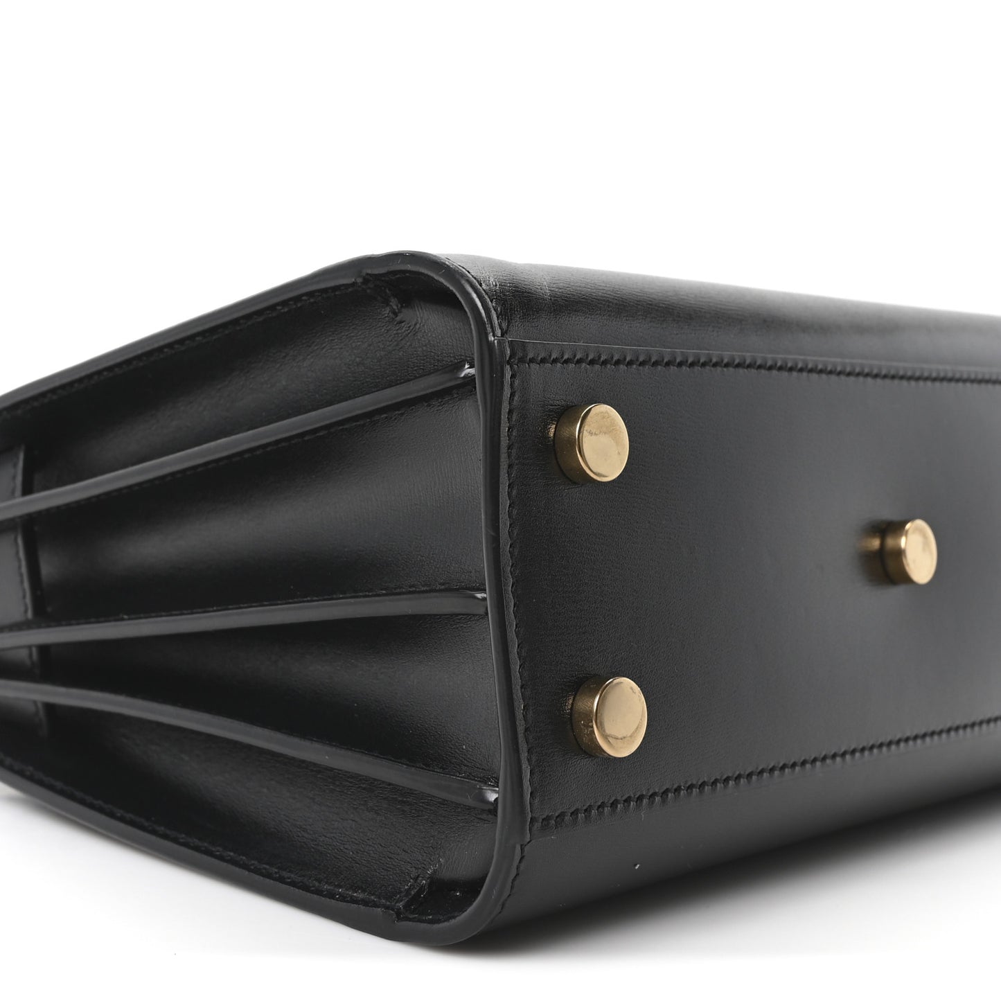 Calfskin Nano Sac De Jour Black