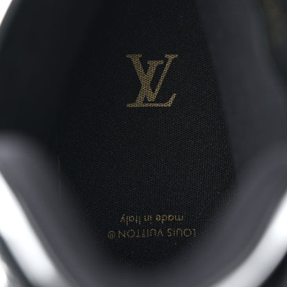 Louis Vuitton Calfskin Baroque Flat Ranger Boots 11 Black 6 of 8