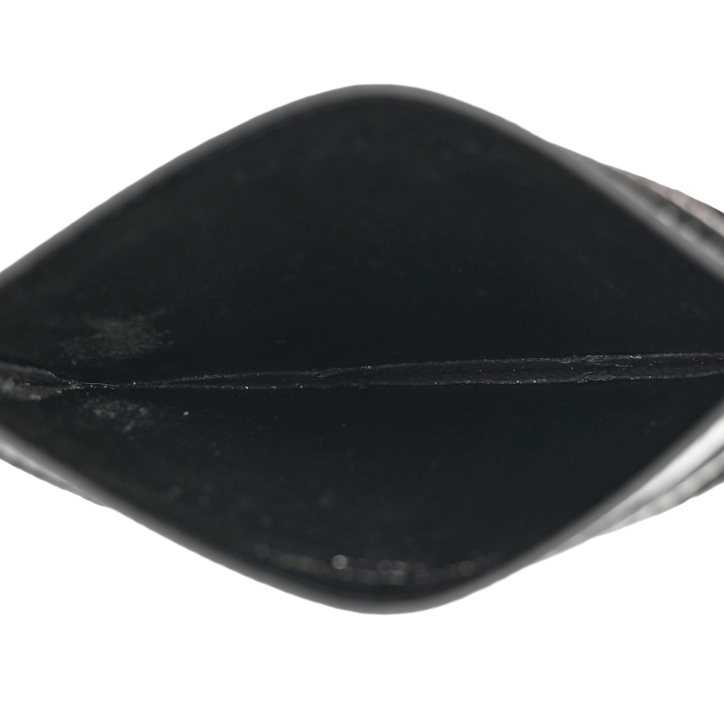 Grain De Poudre Matelasse Chevron Monogram Credit Card Case Storm