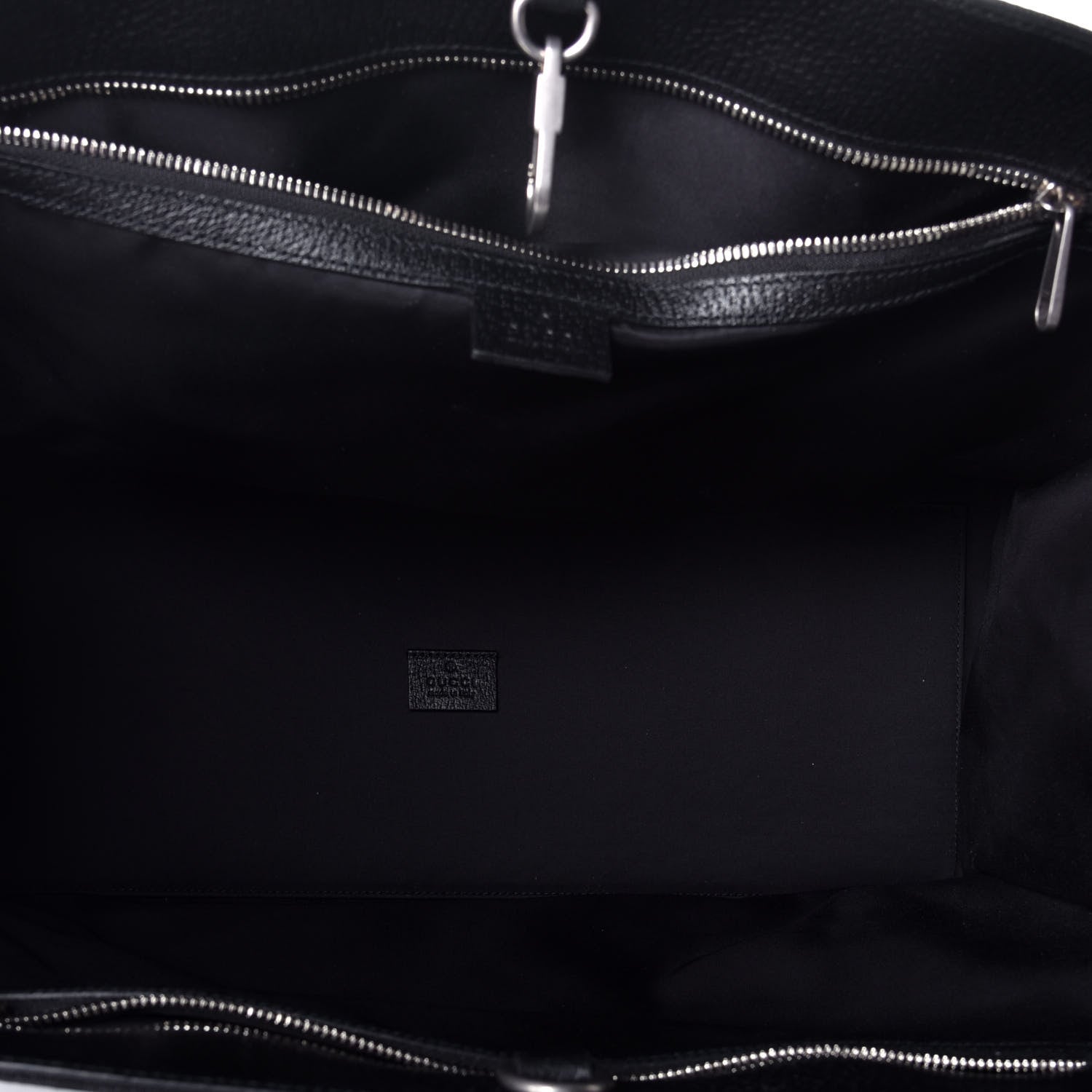 Gucci Econyl Nylon Monogram Large Off The Grid Tote Bag Black 5 of 9