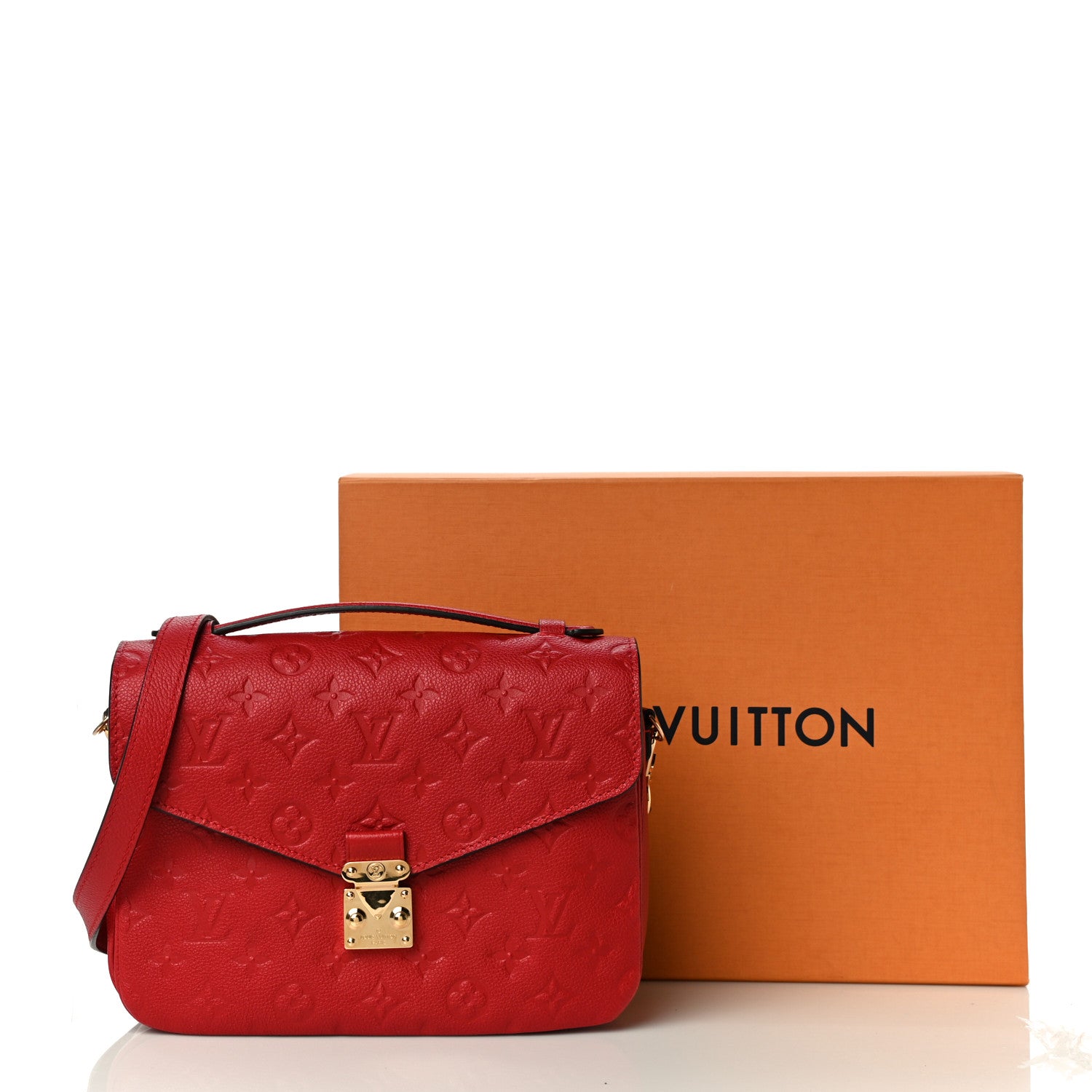 Louis Vuitton Empreinte Pochette Metis Cherry 11 of 11