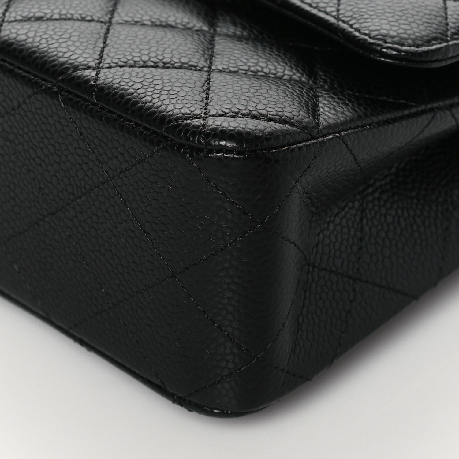 Chanel Caviar Quilted Medium Double Flap Black 10 of 10