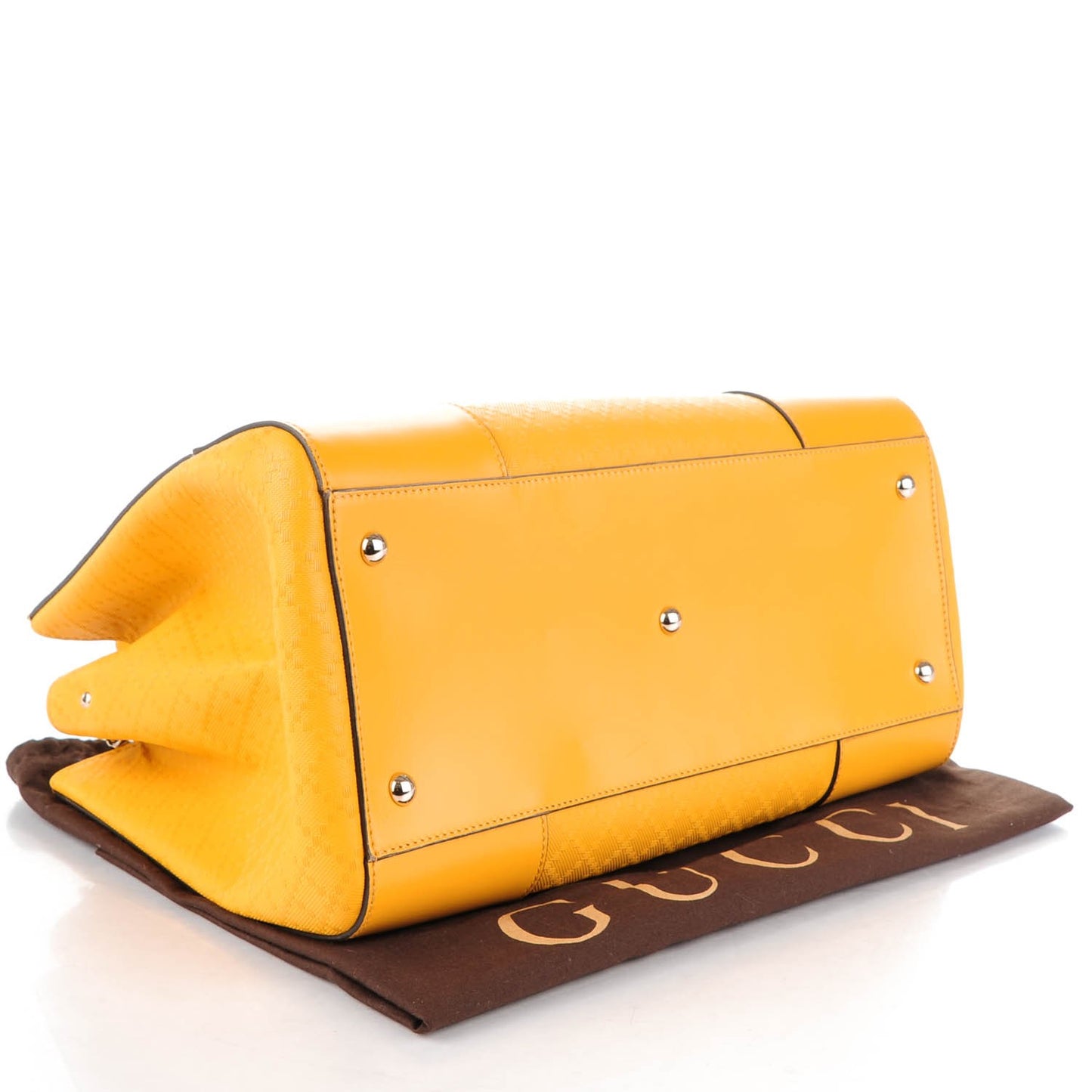 Hilary Lux Bright Diamante Medium Top Handle Bag Bumblebee