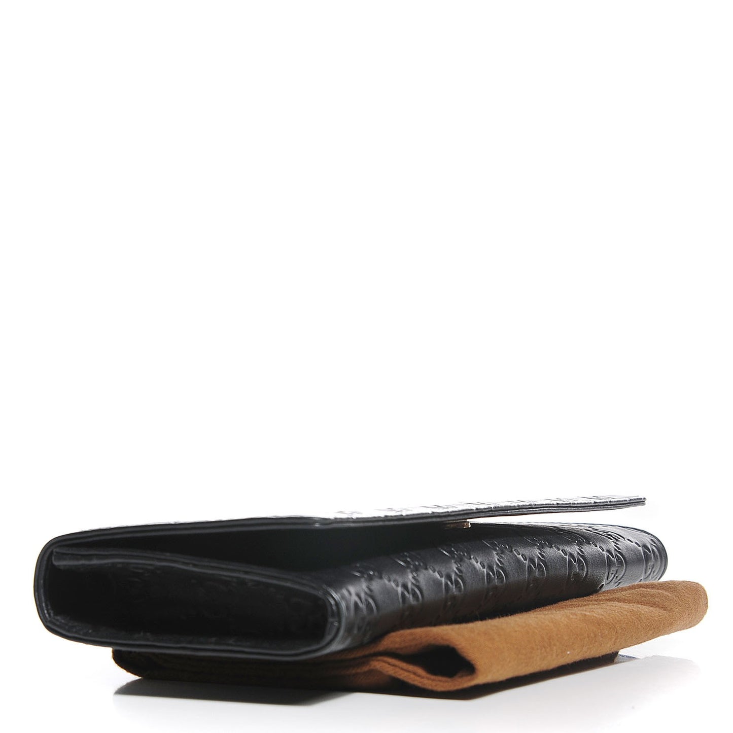 Guccissima Small Broadway Clutch Black
