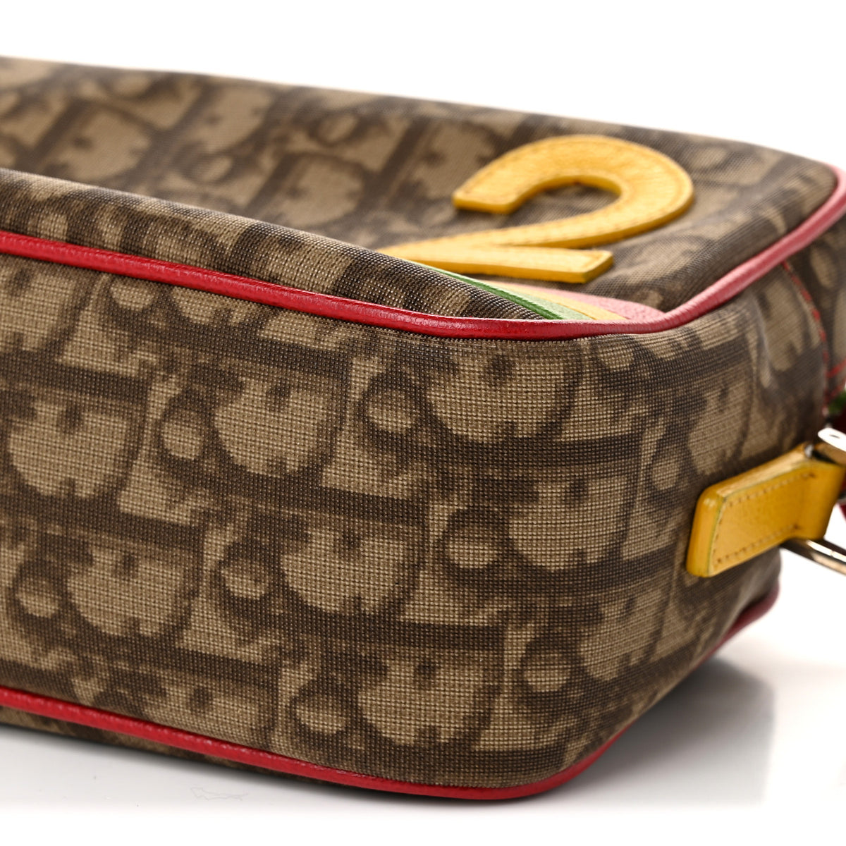 Christian Dior Monogram Rasta Messenger Bag Beige 10 of 10