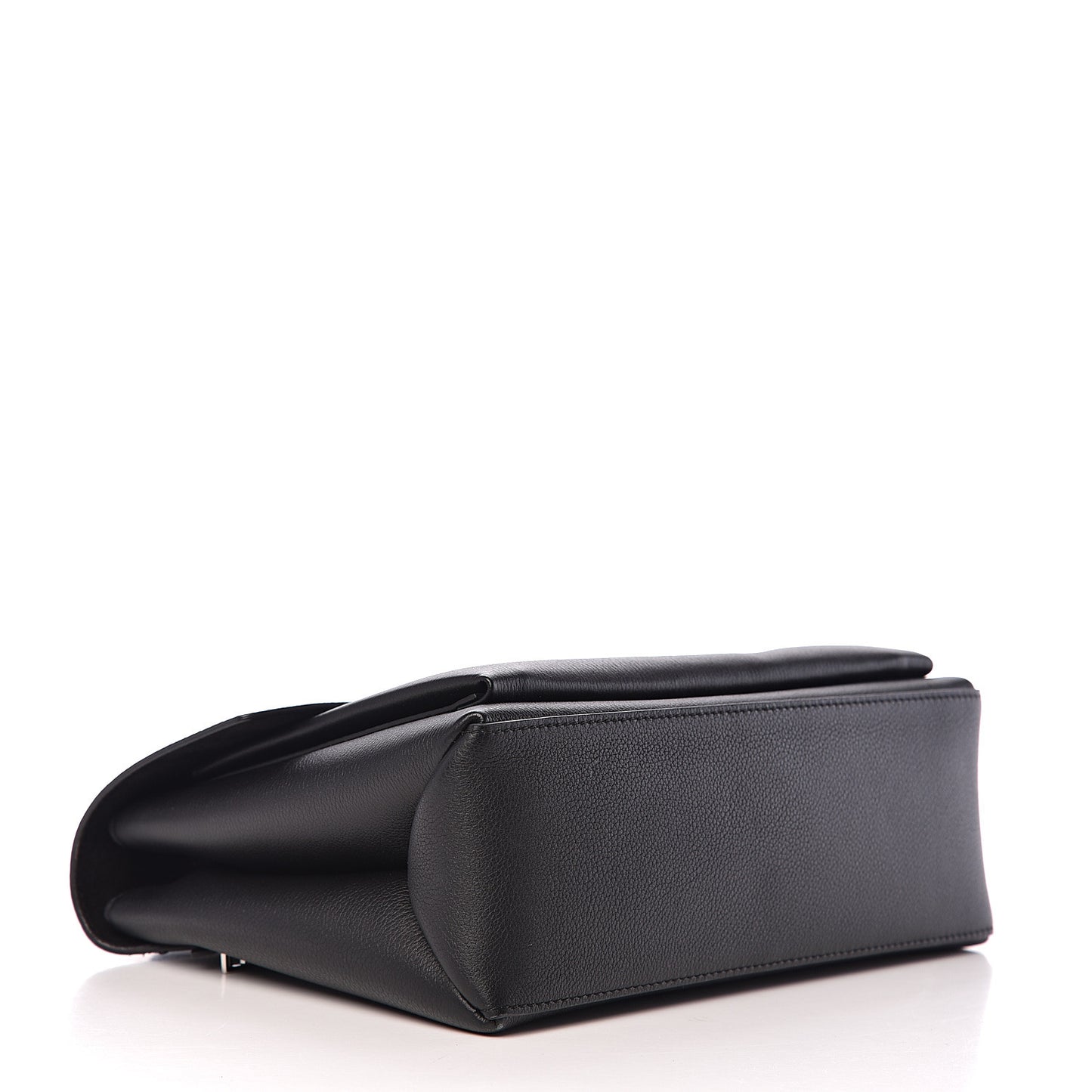 Soft Calfskin My Lockme Top Handle Black