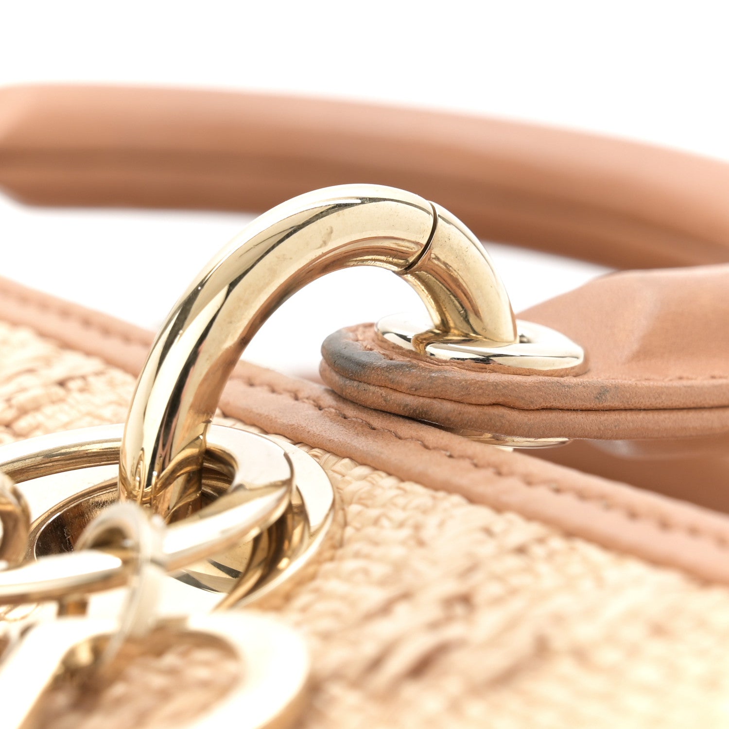 Christian Dior Raffia Macro Cannage Lady D-Joy Natural 13 of 13
