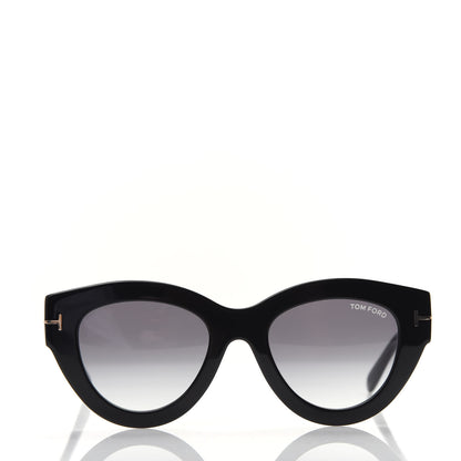 Tom Ford Slater Cat Eye Sunglasses TF658 Black 2 of 8
