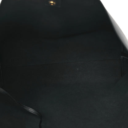 Saint Laurent Calfskin Large Shopping Tote Black 6 of 12