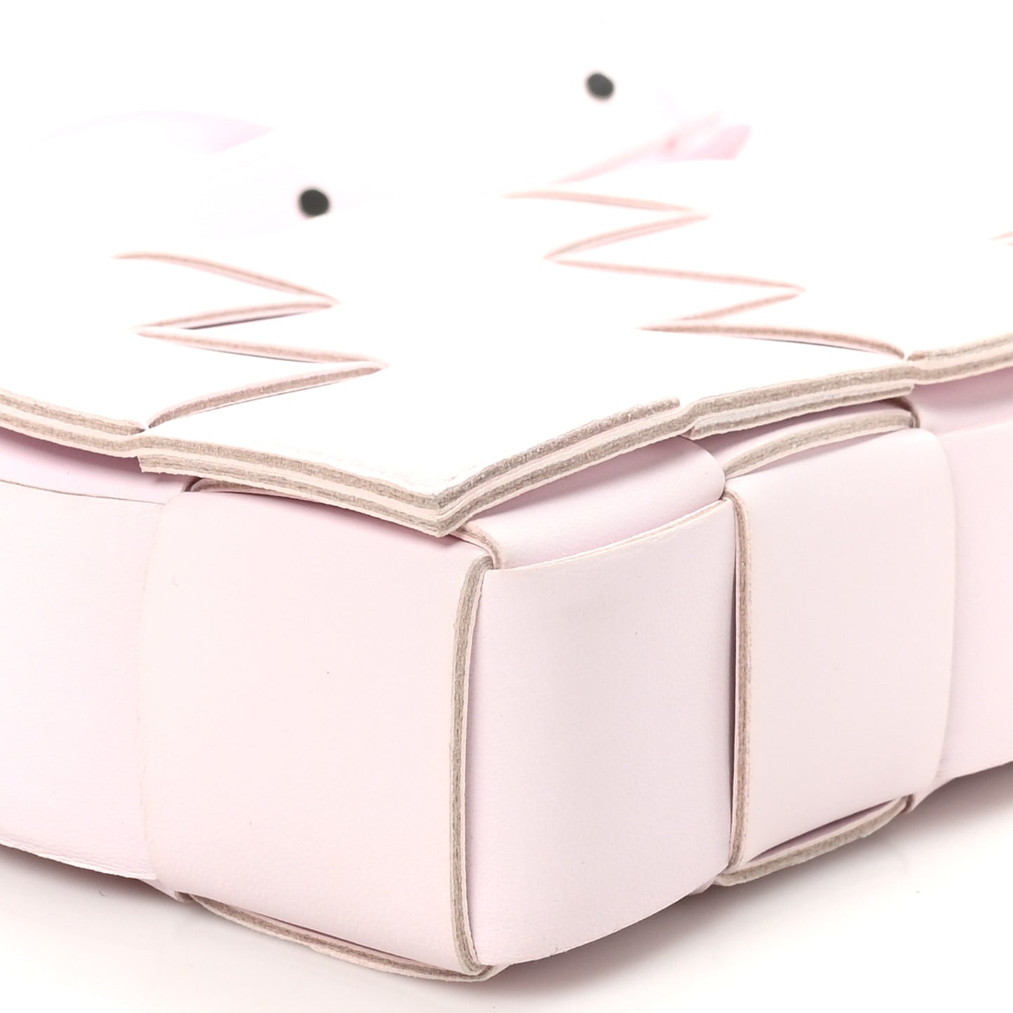 Lambskin Maxi Intrecciato Cassette Crossbody Bag Bliss Washed