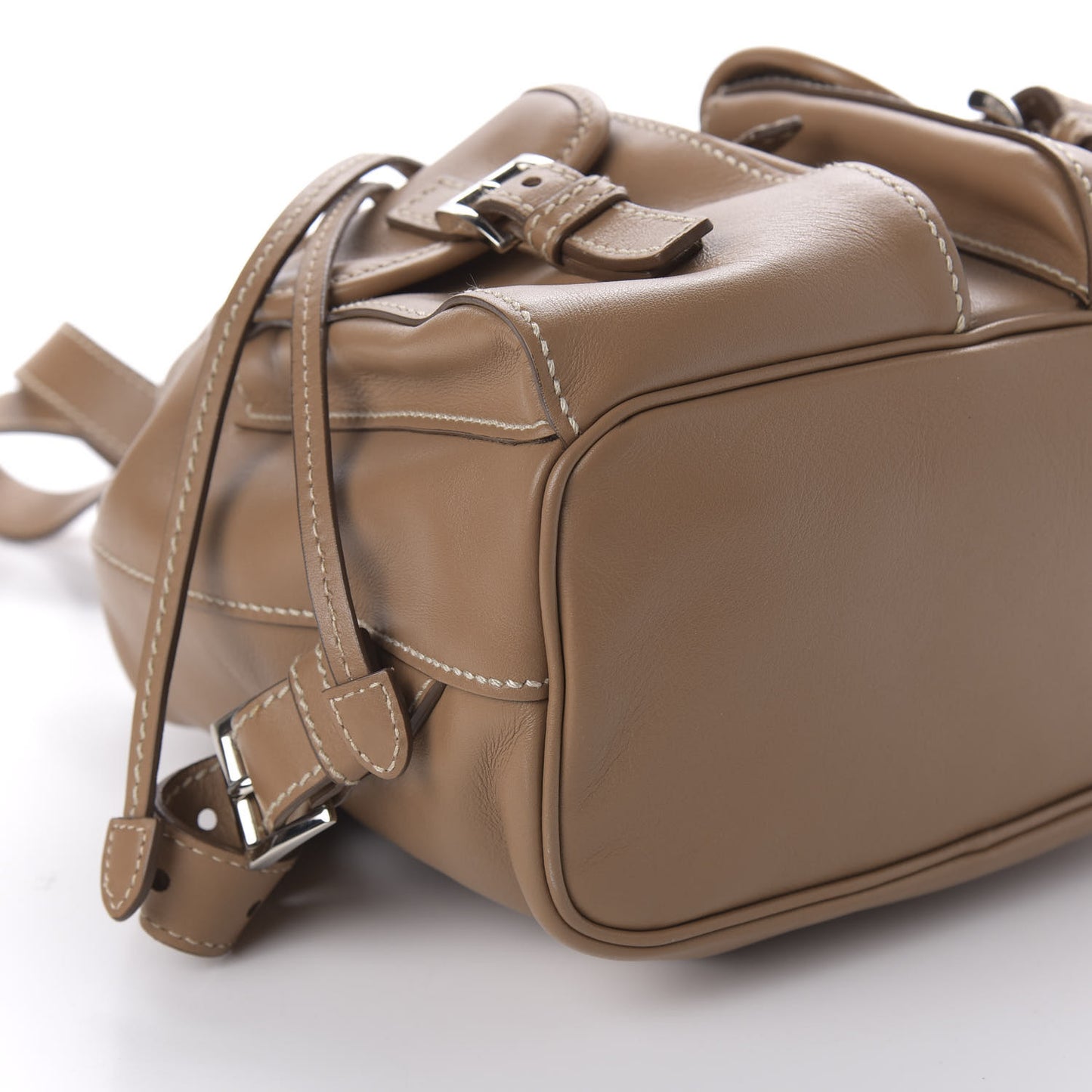 Soft Calf Rucksack Backpack Caramel