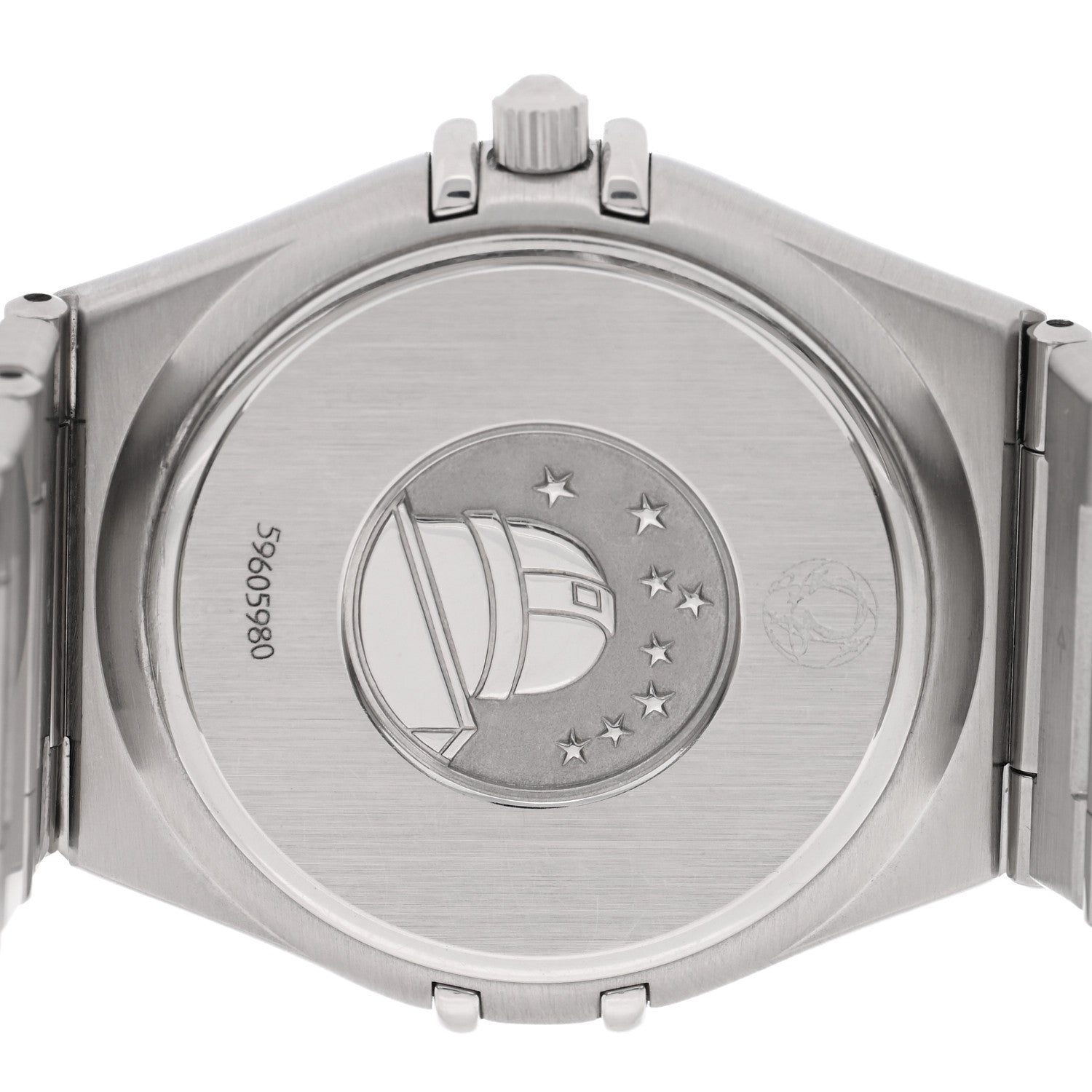 Omega Stainless Steel 33mm Constellation Quartz Watch White 1512.30 4 of 4