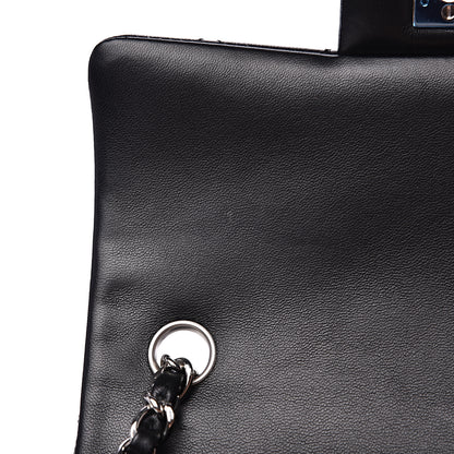 Chanel Lambskin Quilted Mini Rectangular Flap Black 10 of 11