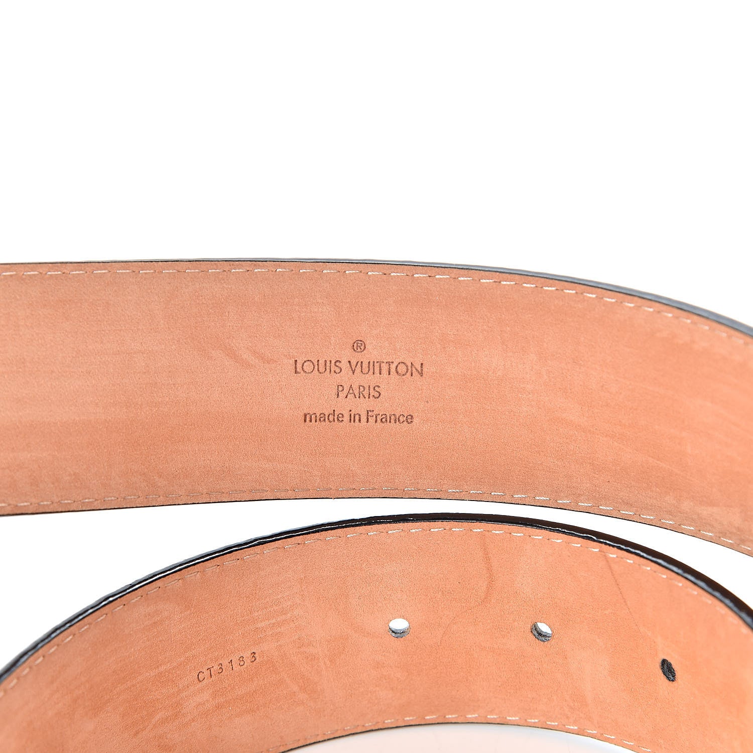 Louis Vuitton Epi Electric 40mm LV Initiales Belt 100 40 Black 4 of 10