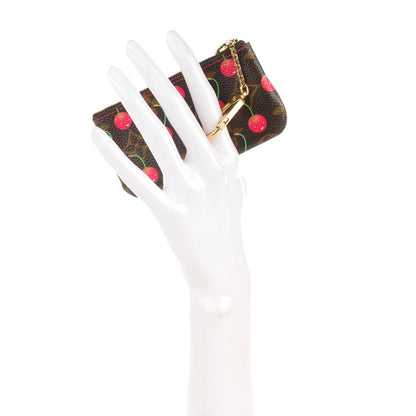 Louis Vuitton Monogram Cerises Key Pouch 2 of 7