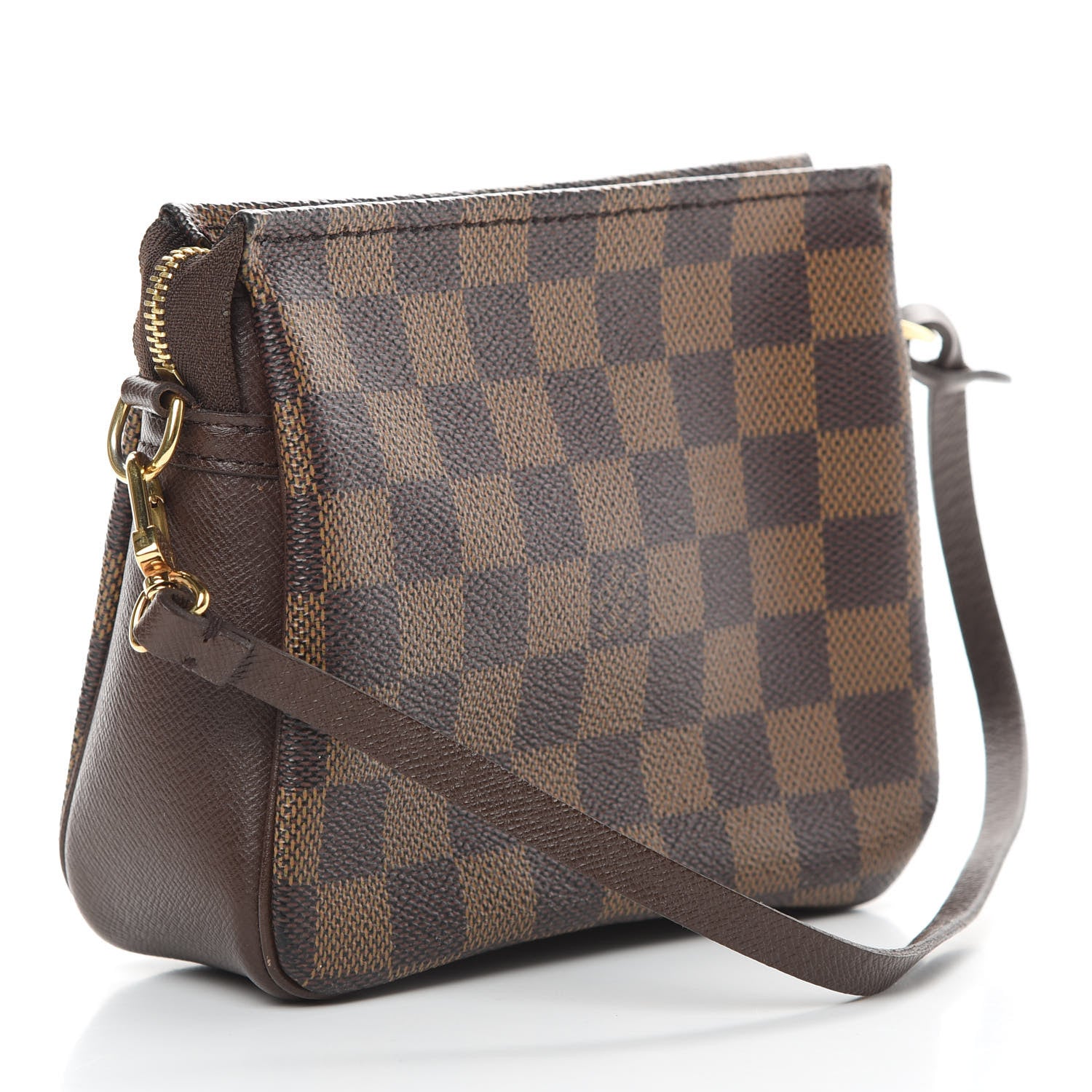 Louis Vuitton Damier Ebene Trousse Make Up Bag Pochette 3 of 12