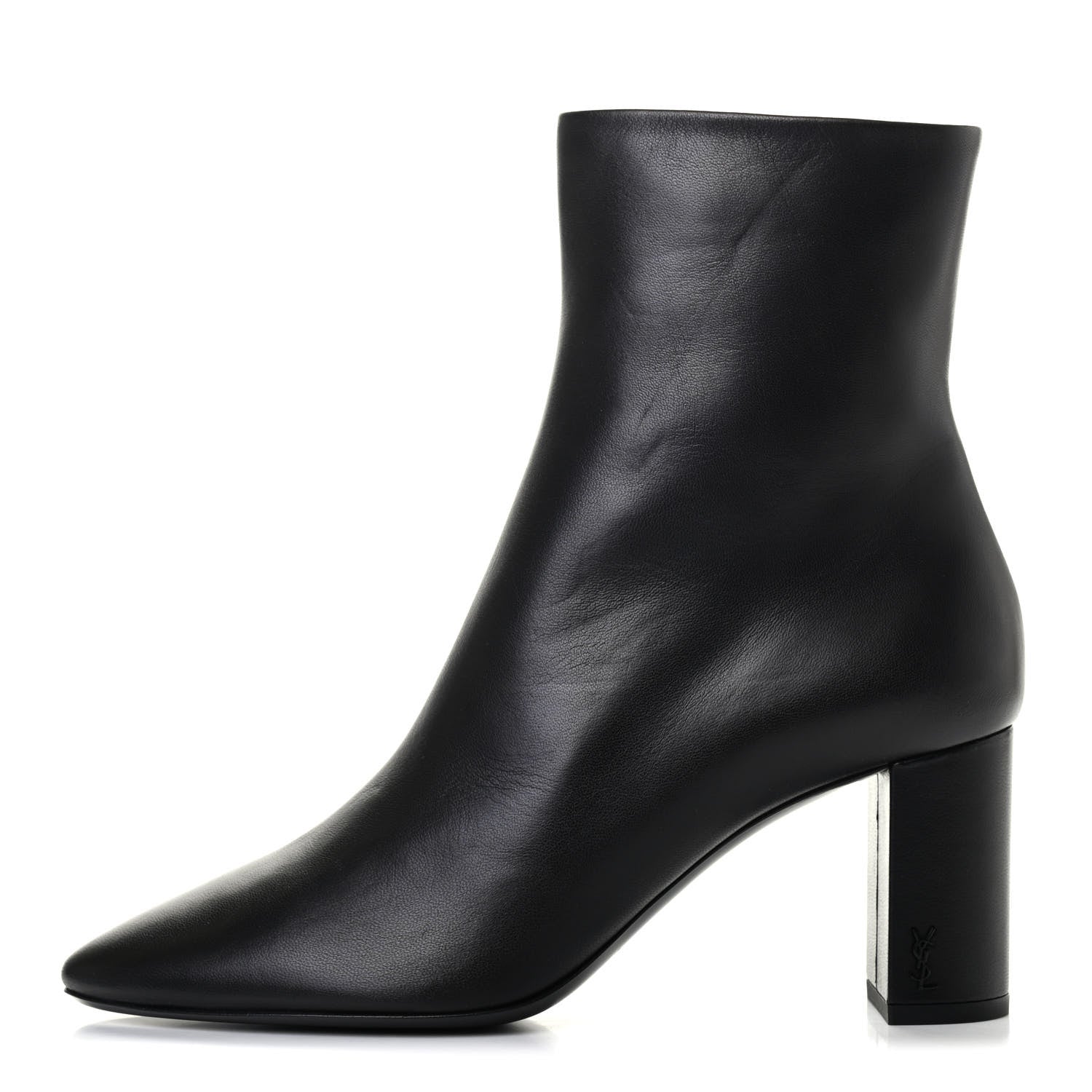 Saint Laurent Nappa Vendome Loulou Ankle Zip Boot 39 Black 1 of 4
