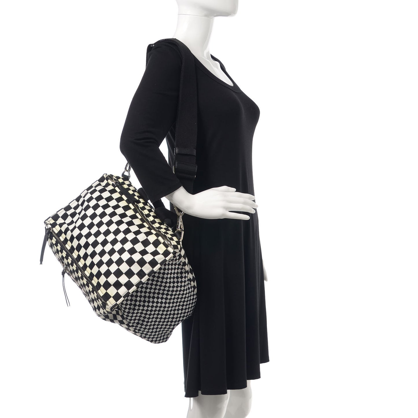 Nylon Pandora Black White