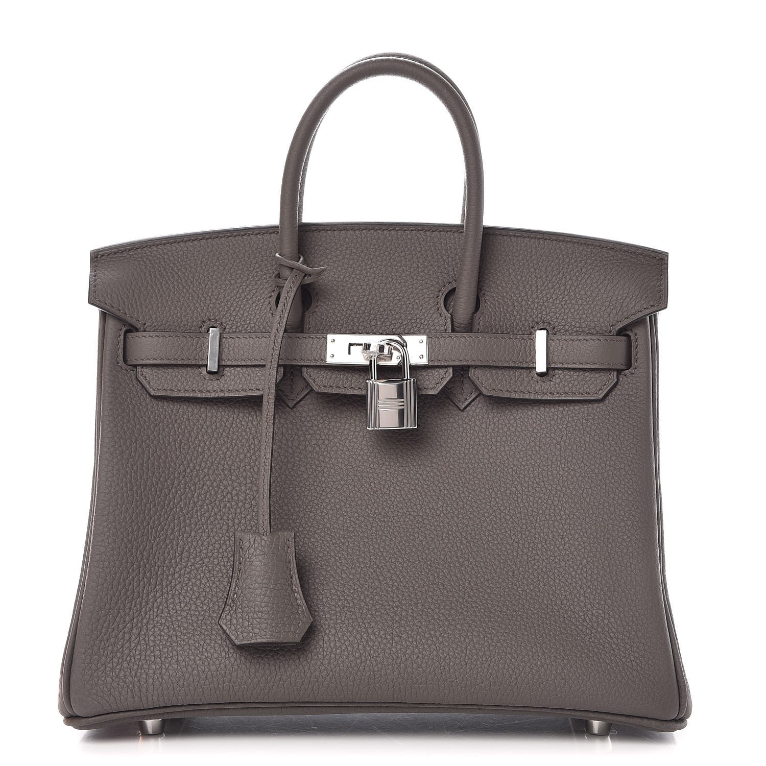 Hermes Togo Birkin 25 Etain 1 of 8