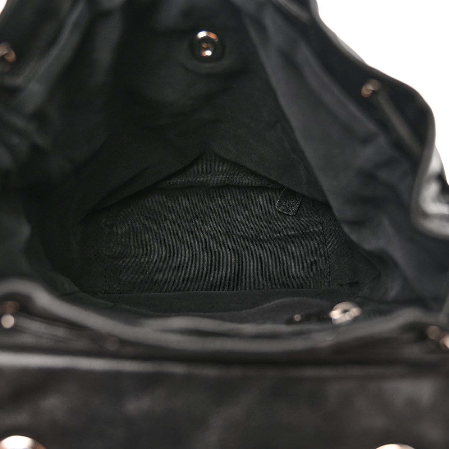 Lambskin Quilted Small Urban Spirit Backpack Black