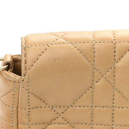 Christian Dior Lambskin Cannage Miss Dior Promenade Pouch Beige 11 of 12