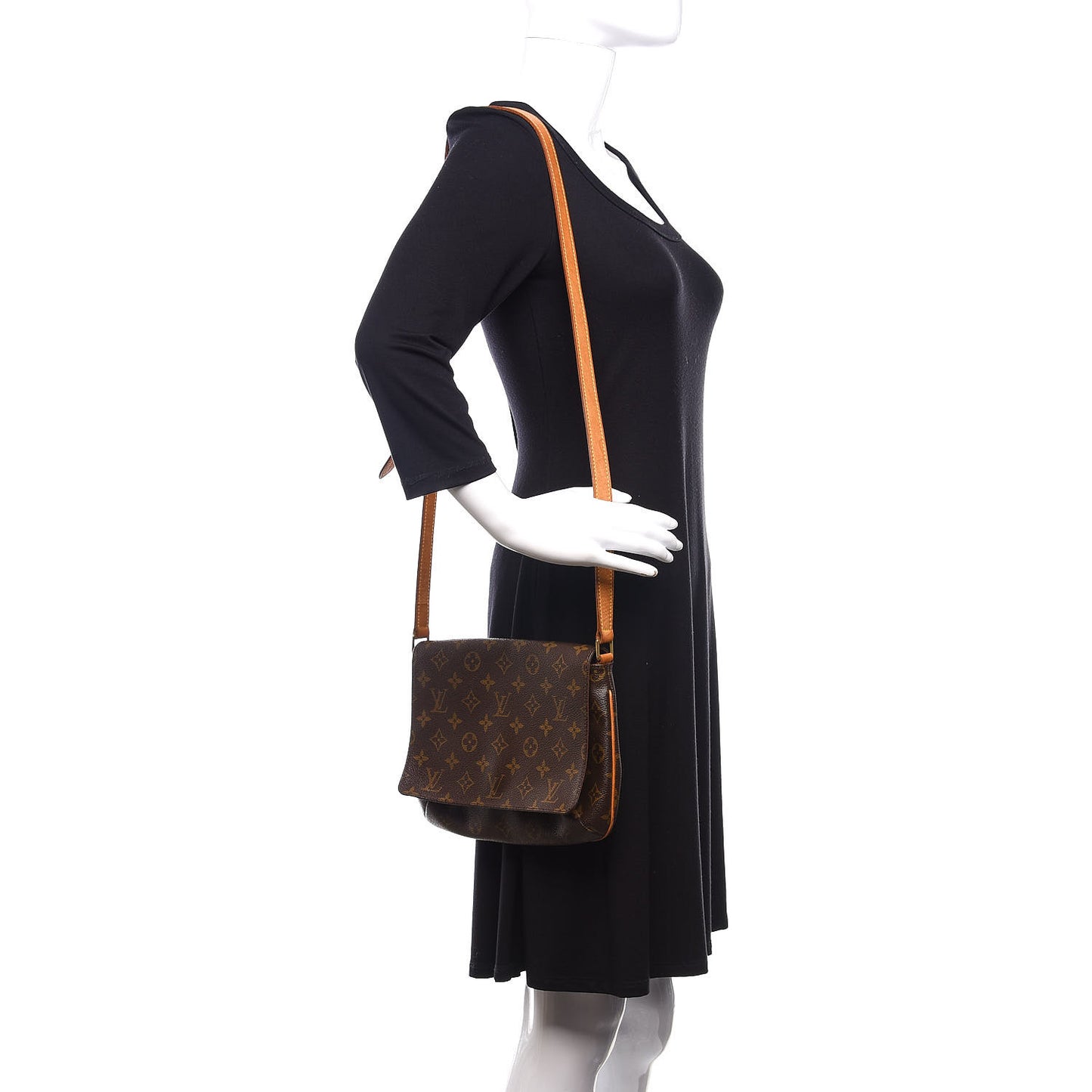 Monogram Musette Tango Long Strap