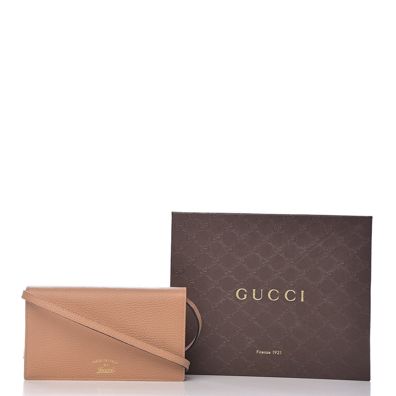Gucci Dollar Calfskin Mini Swing Wallet Bag Camelia Mineral Blue 12 of 12
