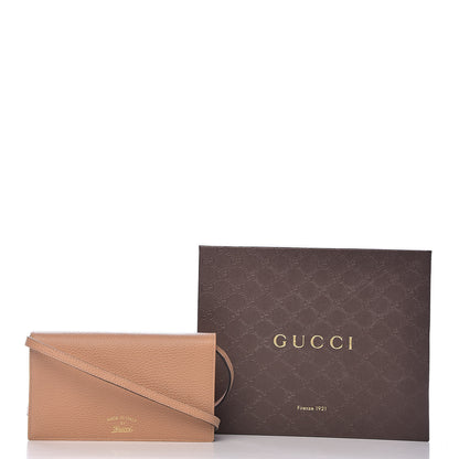 Gucci Dollar Calfskin Mini Swing Wallet Bag Camelia Mineral Blue 12 of 12