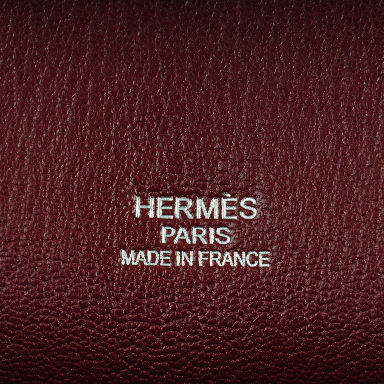 Hermes Taurillon Clemence Eclat Jypsiere 34 Marron D'Inde Rouge H 6 of 9
