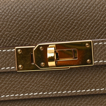 Hermes Epsom Kelly Wallet To Go Etoupe 11 of 12