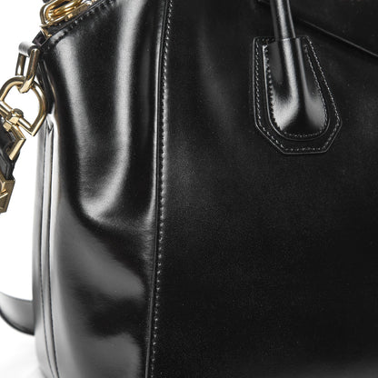 Givenchy Shiny Lord Calfskin Medium Antigona Black 9 of 10