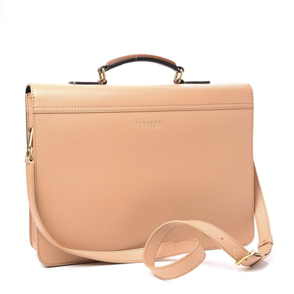Burberry Trench Calfskin Medium DK88 Satchel Pale Clementine 2 of 11