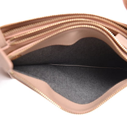 Celine Liege Calfskin Small Trio Crossbody Bag Blush 7 of 14