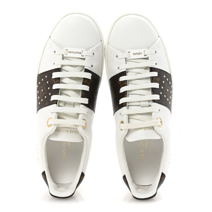 Louis Vuitton Monogram Stud Front Row Sneaker 37 White 2 of 10