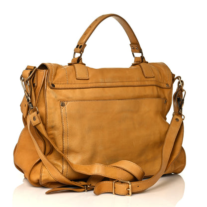 Proenza Schouler Lambskin Large PS1 Satchel Mustard 3 of 21