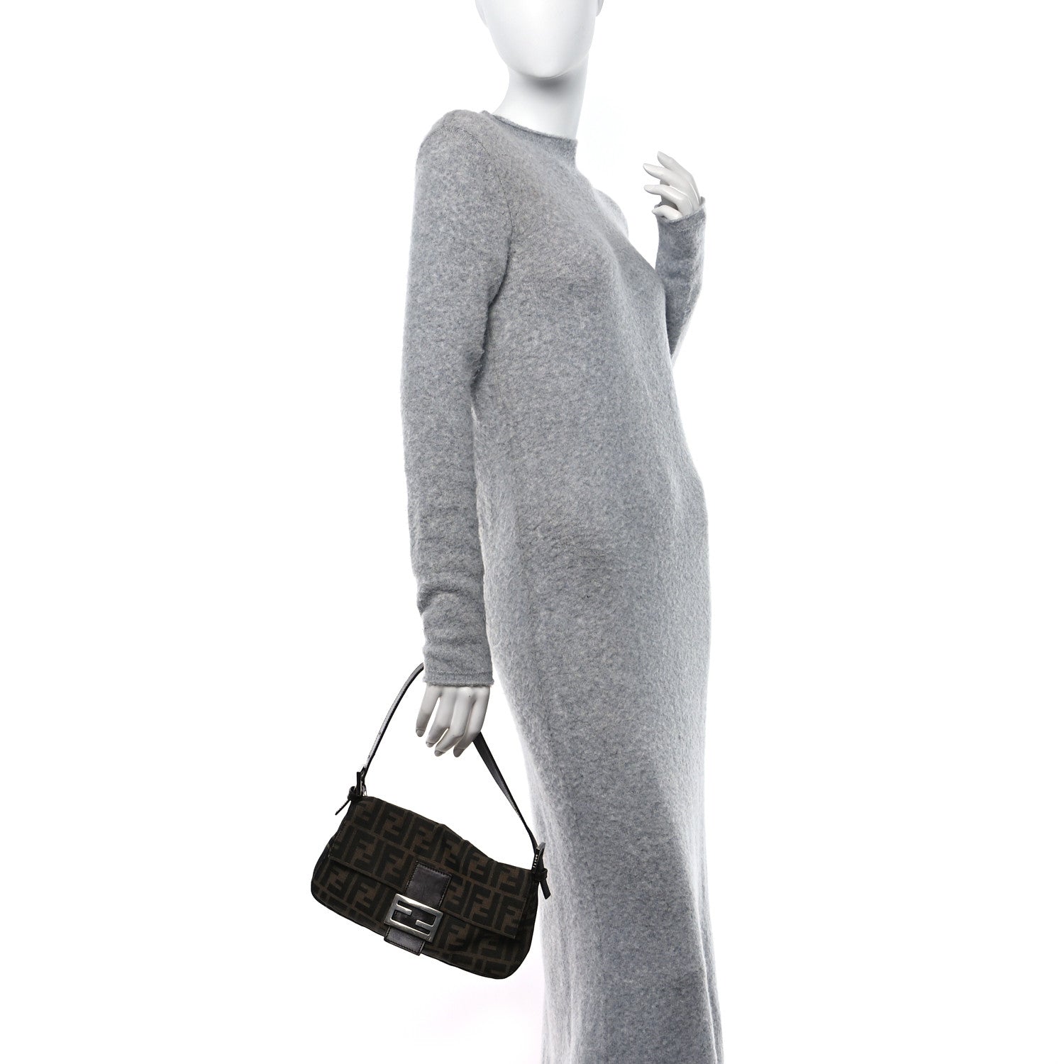 Fendi Zucca Baguette Tobacco 3 of 10
