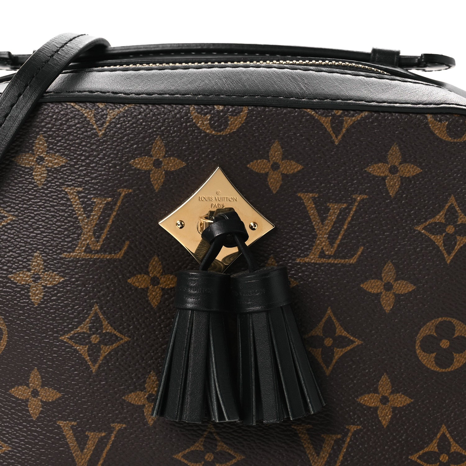 Louis Vuitton Monogram Saintonge Black 7 of 11