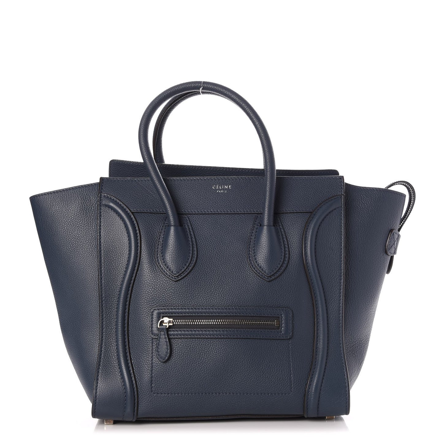 Drummed Calfskin Mini Luggage Orage
