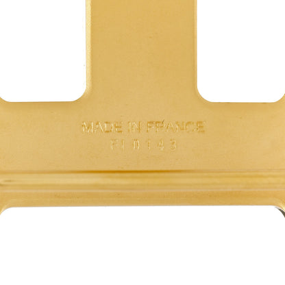 Hermes Martelee 32mm H Belt Buckle Gold 4 of 4