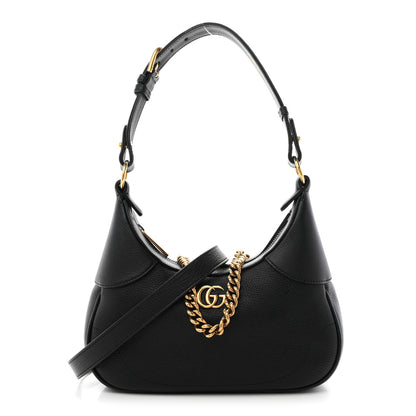 Gucci Goatskin Small Aphrodite Shoulder Bag Black 1 of 10