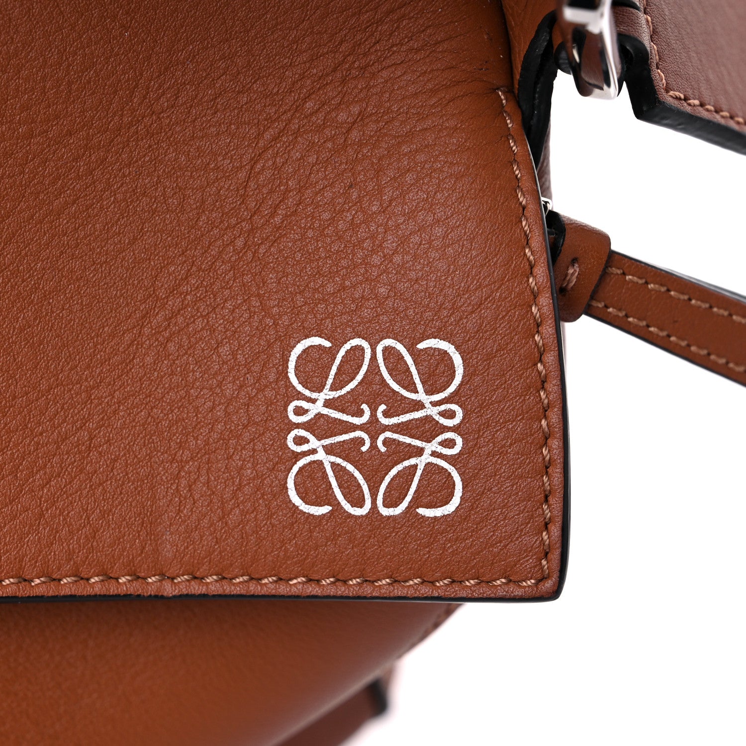 Loewe Calfskin Small Puzzle Bag Tan 7 of 11