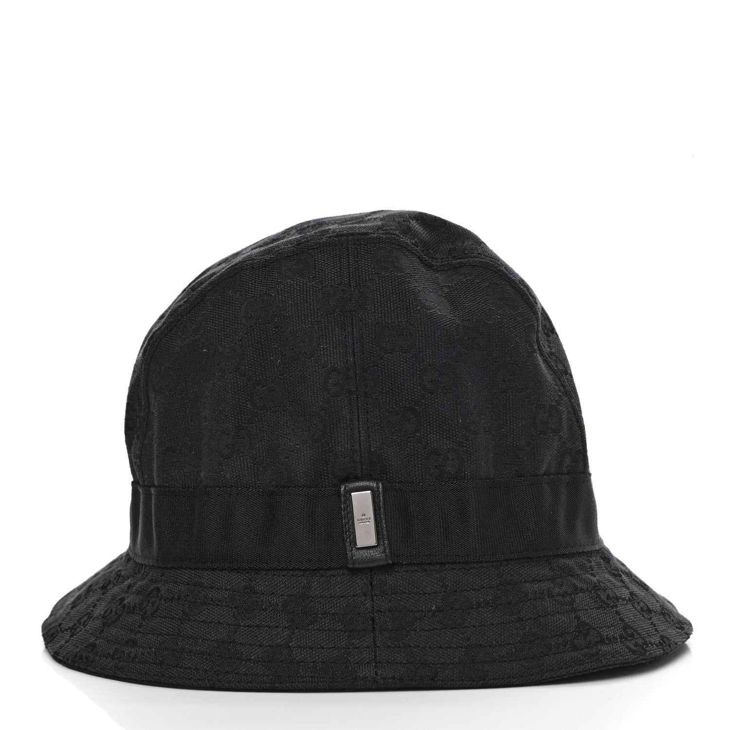 Gucci Monogram Bucket Hat M Black 4 of 9
